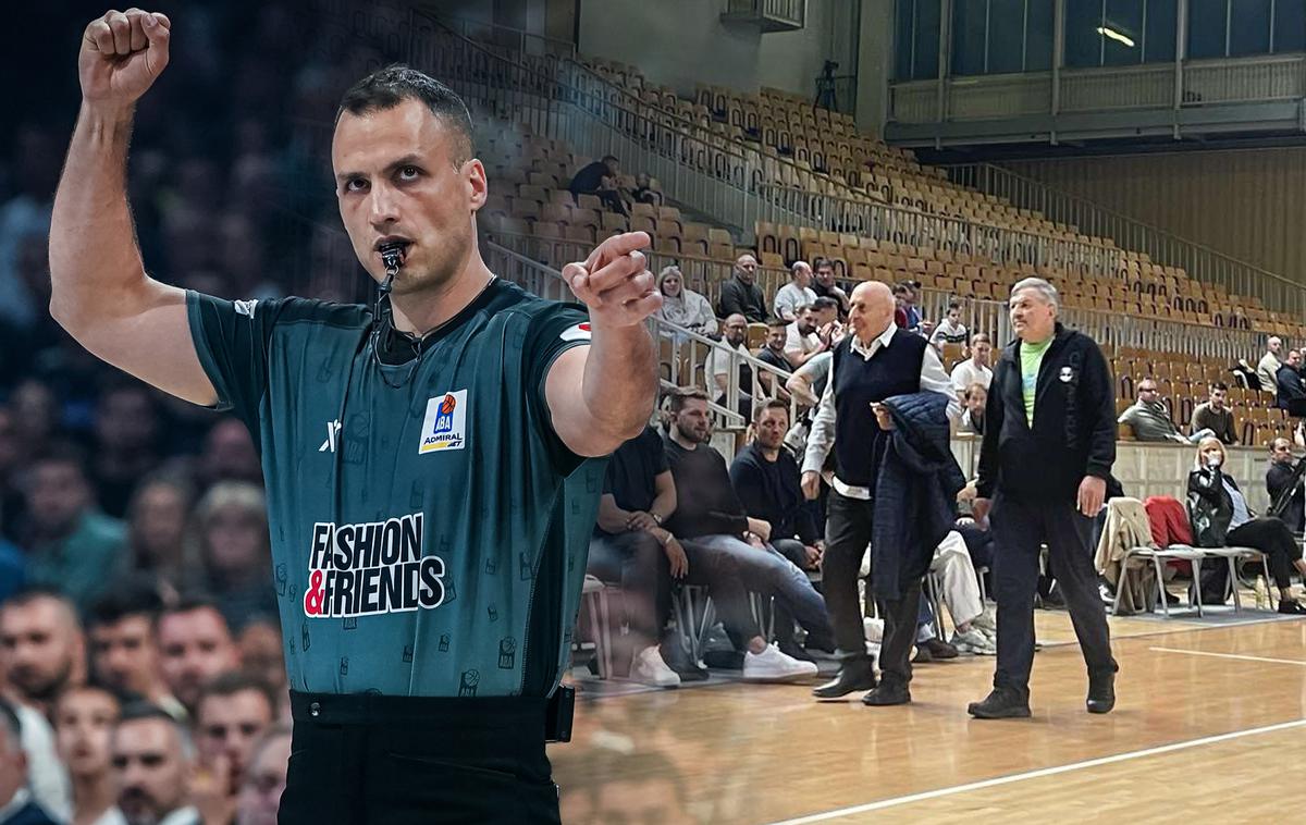 Uroš Nikolić sodnik | Sodnika Uroša Nikolića, ki je letos krivično iz dvorane poslal Iva Daneua, so aretirali. | Foto ABA liga
