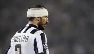 Juventus trepeta: poveljnik obrambe odšepal z igrišča