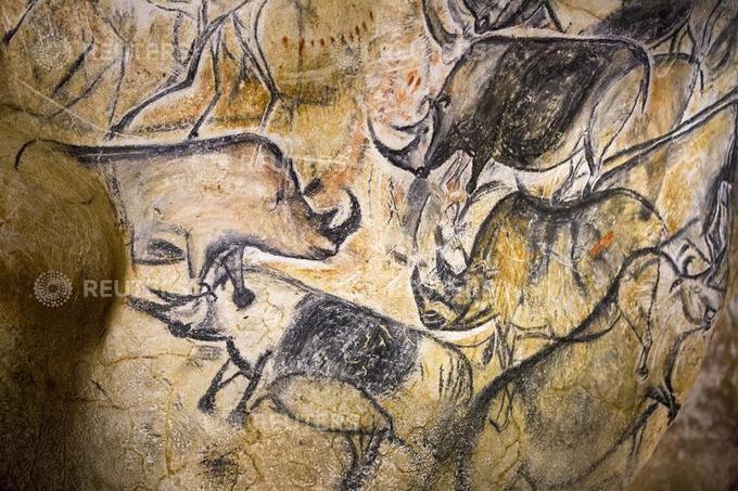 Avtisti se dobro umetniško izražajo, strokovnjaki so zato začeli raziskovati vez med najstarejšo vrsto umetnosti v jamah in evolucijskim razvojem človeka. | Foto: Reuters
