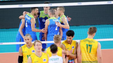 Tesen poraz: Slovenci po menjavi postave priznali premoč Avstralcem