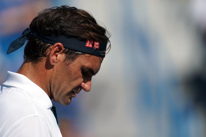 Roger Federer ni tako hitro izgubil vse od leta 2003. | Foto: Reuters