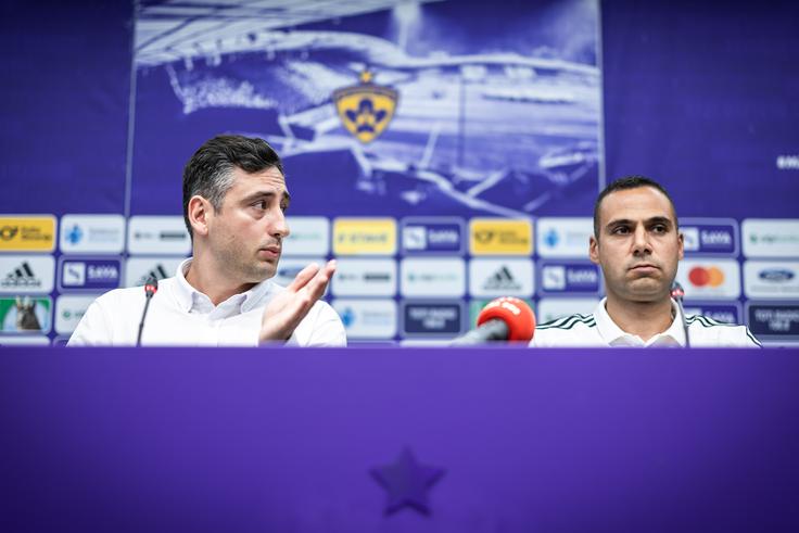 Turek na današnji novinarski konferenci ni razkril, katere igralske okrepitve si želi videti v moštvu, je pa bil glede tega precej bolj zgovoren vodja nogometnih operacij Cem Basgul (na sliki levo). | Foto: Jure Banfi