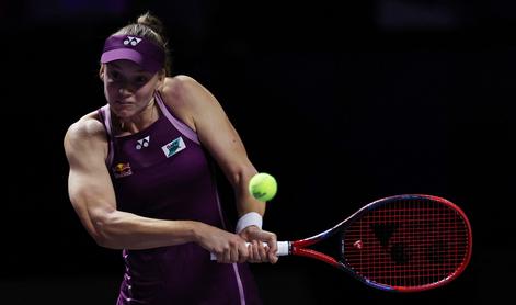 Elena Ribakina prva polfinalistka zaključnega turnirja v Rijadu