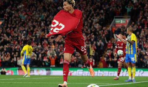 Isak zabil prvega za Liverpool, nato je rdeče reševal Ekitike