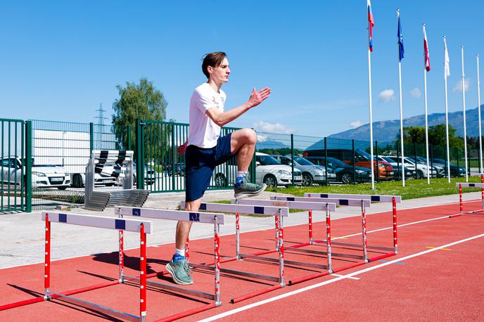 Domen Prevc | Domen Prevc pospešeno gradi bazo za prihodnjo sezono. | Foto Aleš Fevžer