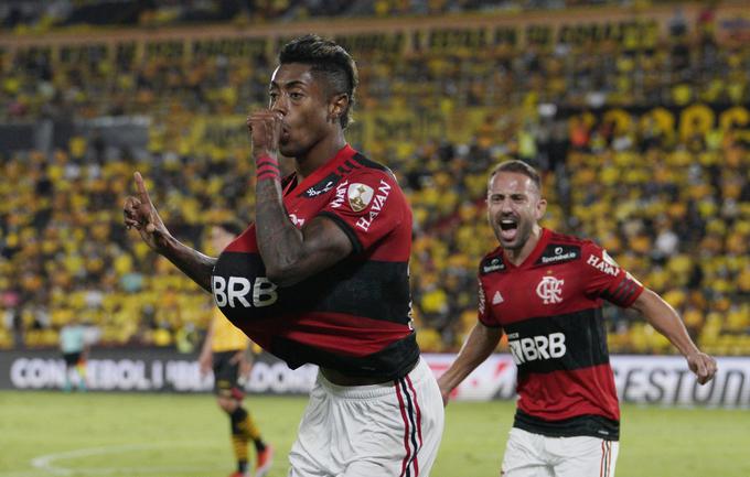 Bruno Henrique (Flamengo) je na polfinalnih dvobojih dosegel kar štiri zadetke. | Foto: Reuters