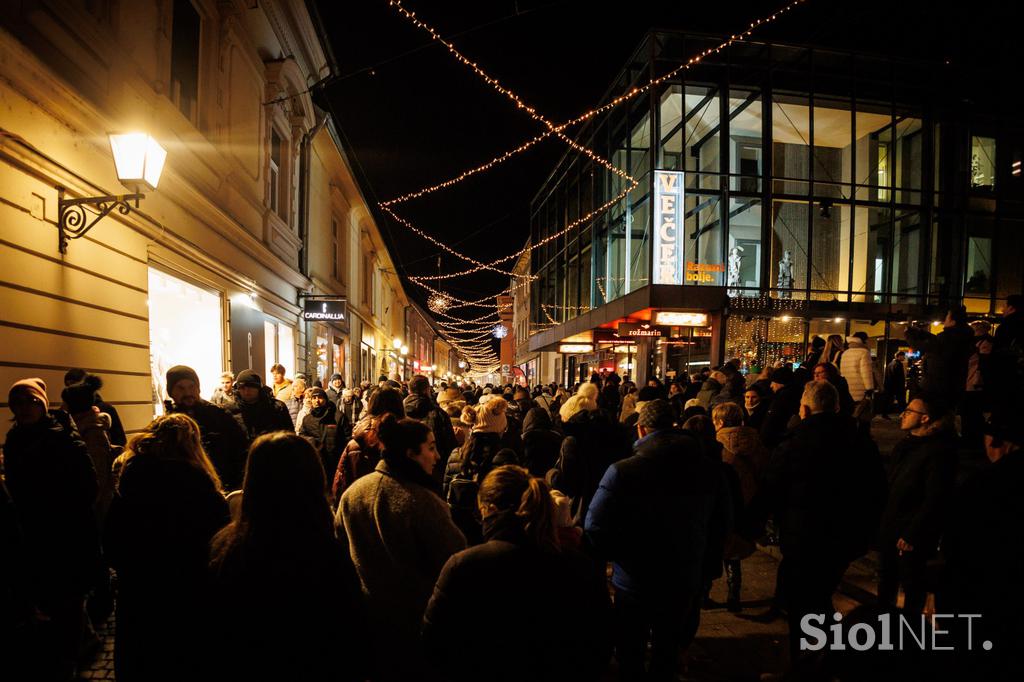 prižig lučk, Maribor