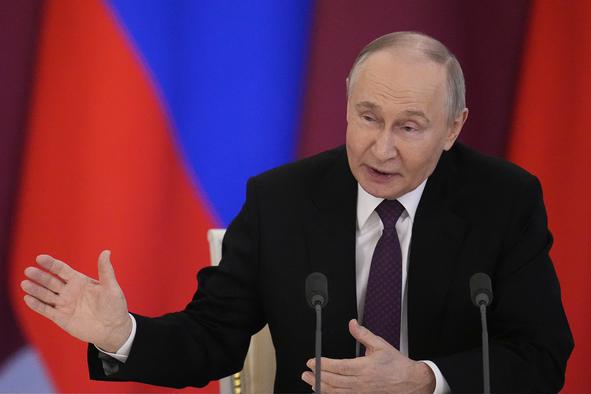Putin: Rusija bo preučila predlog Kijeva o nenapadanju civilne infrastrukture
