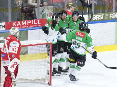 Olimpija s tremi goli v 38 sekundah zrežirala preobrat in znova povedla v seriji