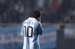 Messi na napačni strani igrišča