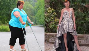 Kako ji je v 5 mesecih uspelo shujšati 102 kg?