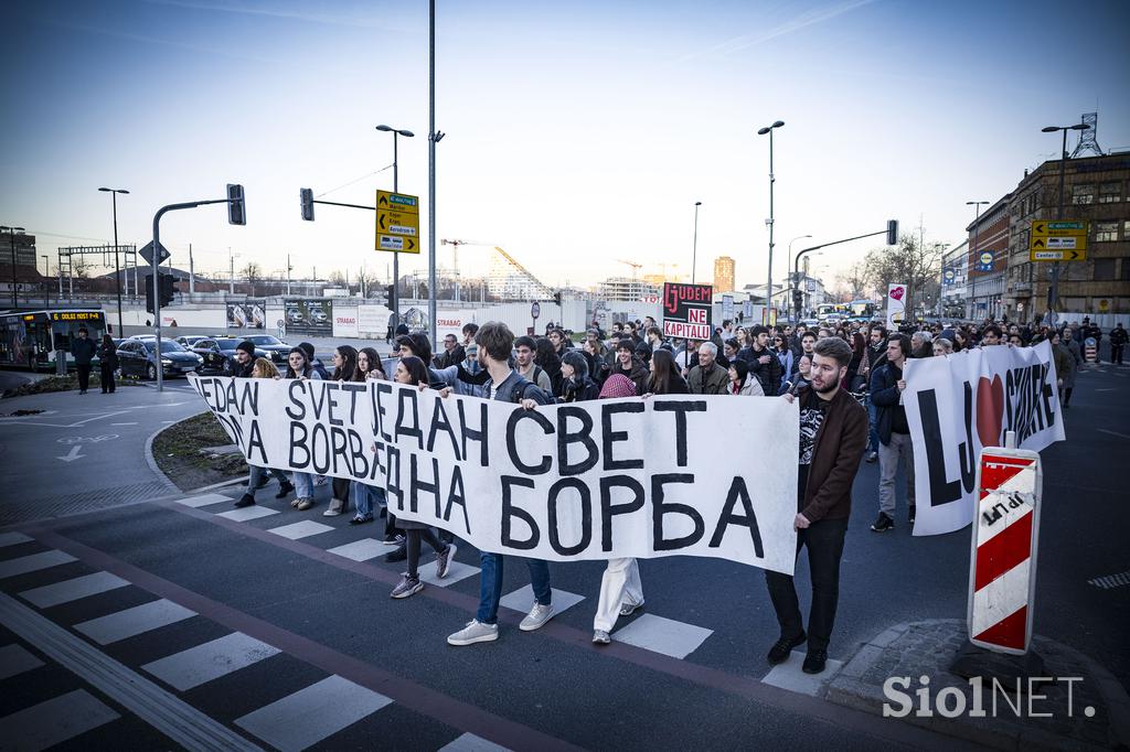 Protestni shod Janković