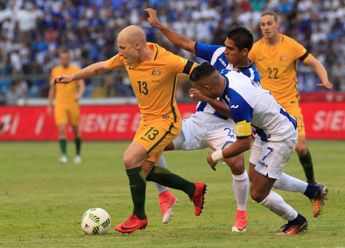V Hondurasu ni bilo zadetkov. Boljše volje je lahko Avstralija, petouvrščena ekipa v azijskih kvalifikacijah, ki bo imela na povratni tekmi prednost domačega občinstva. | Foto: Reuters
