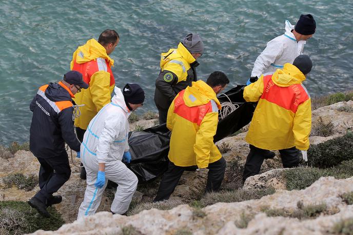 Migranti Lampedusa | Od 26. junija so sicer potonile štiri ladje z migranti, ki so odplule iz Sfaxa.  | Foto Reuters