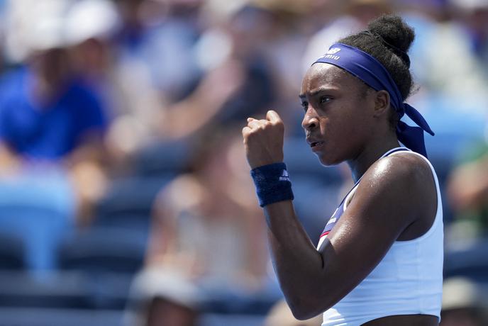 Coco Gauff brez težav v polfinale