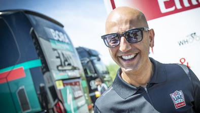 Športni direktor Tadeja Pogačarja: Pomembno je, da ne prehitevamo dogodkov