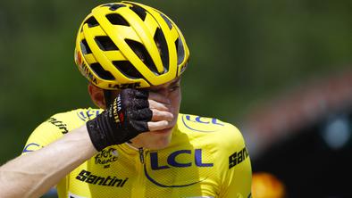 Vingegaard presenečen nad govoricami o odhodu Wouta van Aerta