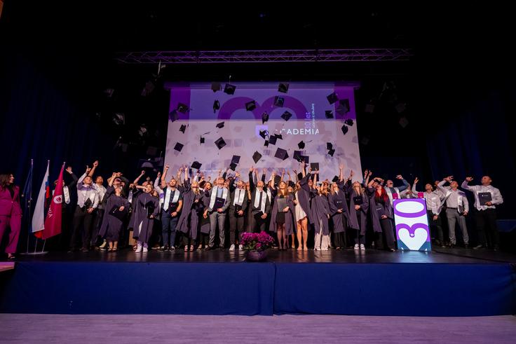 Svečana podelitev diplom Višje strokovne šole Academia | Foto: ACADEMIA D.O.O.
