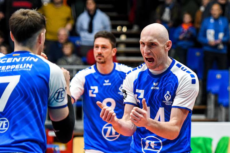 Friedrichshafen Žige Šterna in Dejana Vinčića je le korak od napredovanja. | Foto: Guliverimage/Vladimir Fedorenko