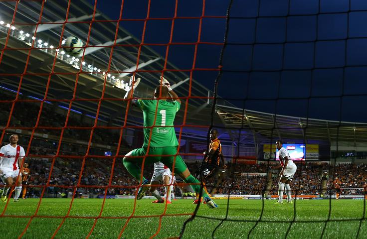 Trenčin je leta 2014 namučil Hull City, ki je takrat igral v angleški premier league. | Foto: 