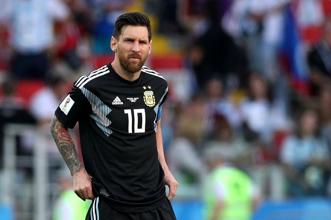Lionel Messi bi v drugem polčasu Argentini lahko prinesel zmago, a je zapravil enajstmetrovko. | Foto: Reuters