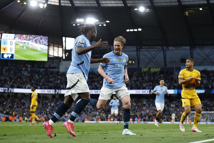Kevin De Bruyne Manchester City | Kevin De Bruyne je zadel za minimalno zmago Manchestra Cityja. | Foto Reuters