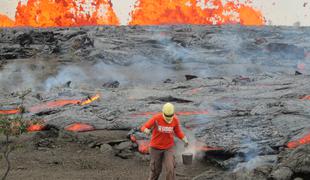 Na Havajih zaradi lave poškodovanih 23 turistov #foto #video