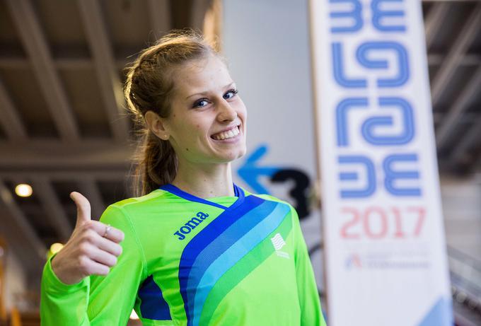Anita Horvat v teku na 200 metrov ni izpolnila norme. | Foto: Vid Ponikvar