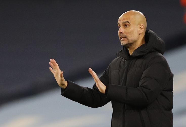 Manchester City Borussia Dortmund Josep Guardiola | Foto: Reuters