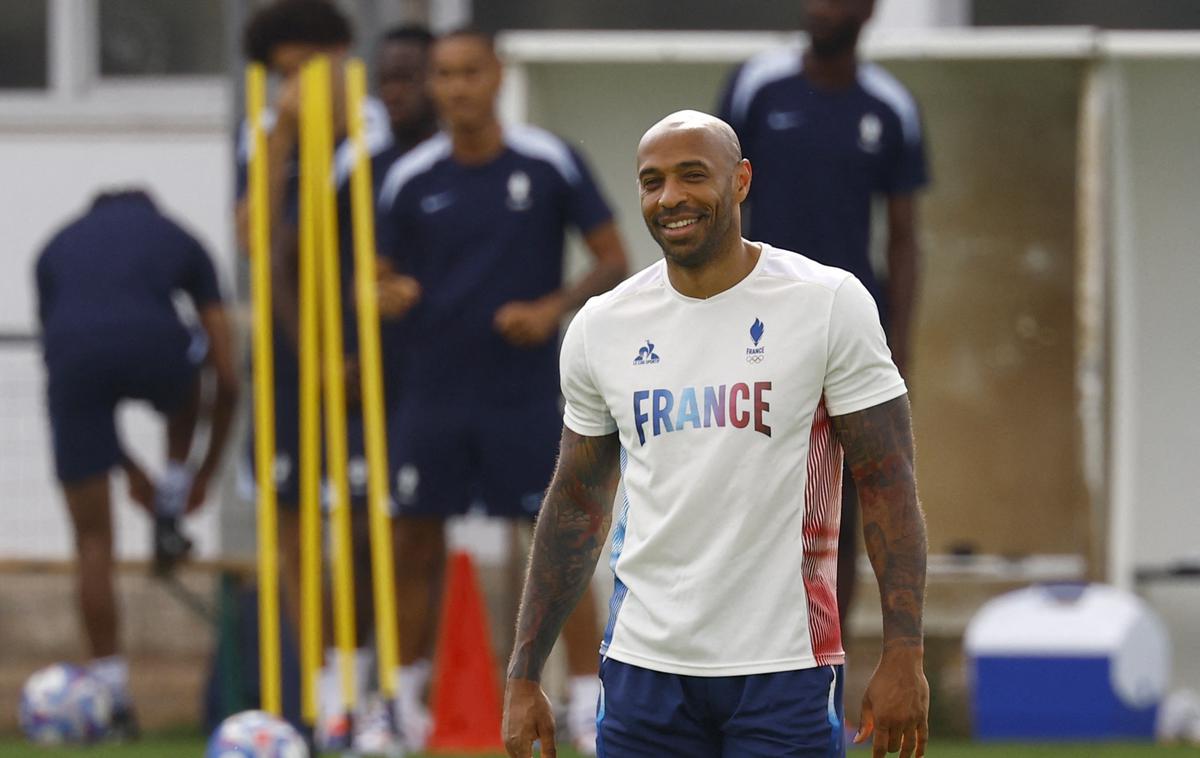 Thierry Henry | Selektor francoske olimpijske reprezentance je Thierry Henry. | Foto Reuters