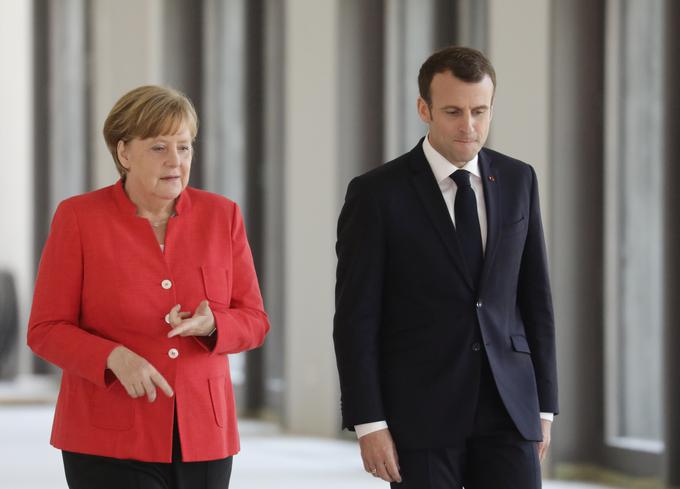 Angela Merkel, Emmanuel Macron | Foto: Reuters