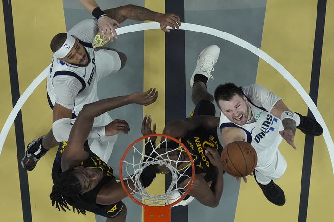 Golden State Dallas | Luka Dončić je na gostovanju v San Franciscu izgubil proti Golden Statu, čeprav je Dallas slabe štiri minute pred koncem vodil za sedem točk. | Foto Guliverimage