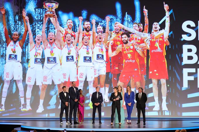 Španska moška košarkarska reprezentanca je ekipa leta 2019. | Foto: Getty Images