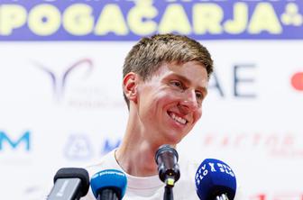 Tadej Pogačar Benjaminu Šešku čestital za prestop