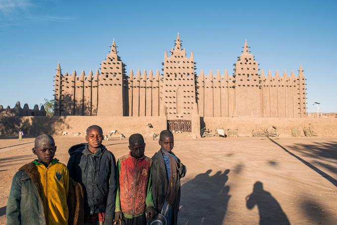Blatna mošeja Djenne v Maliju | Foto: Tadej Bolta