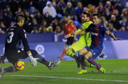 Trije goli in dve asistenci Messija, baskovski obračun brez golov