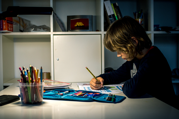 Otroci naj si pomagajo z miselnimi vzorci. | Foto: Klemen Korenjak