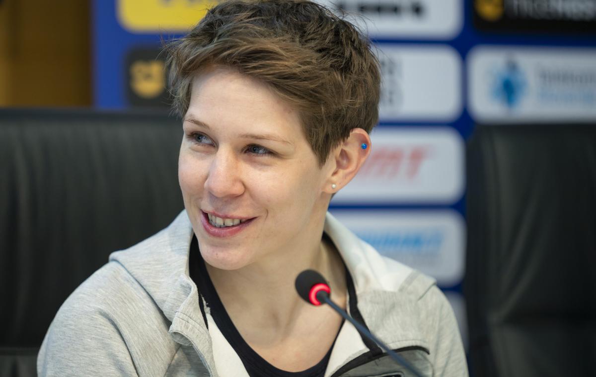 Monika Hrastnik | Monika Hrastnik je v razredu elite v spustu izpadla v drugem krogu kvalifikacij. | Foto Boštjan Podlogar/STA