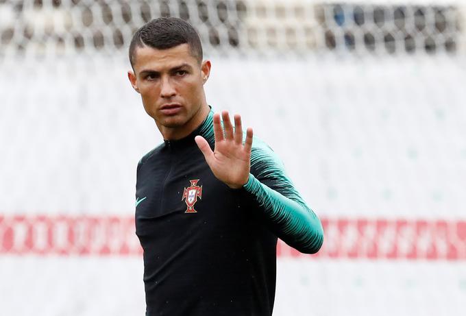 Cristiano Ronaldo je na svoje verjetno zadnje svetovno prvenstvo prišel z novo pričesko. | Foto: Reuters