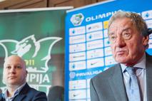 Marko Nikolić in Milan Mandarić Olimpija