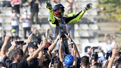 Il Dottore kariero končal z desetim mestom, Bagnaia zadnji zmagovalec