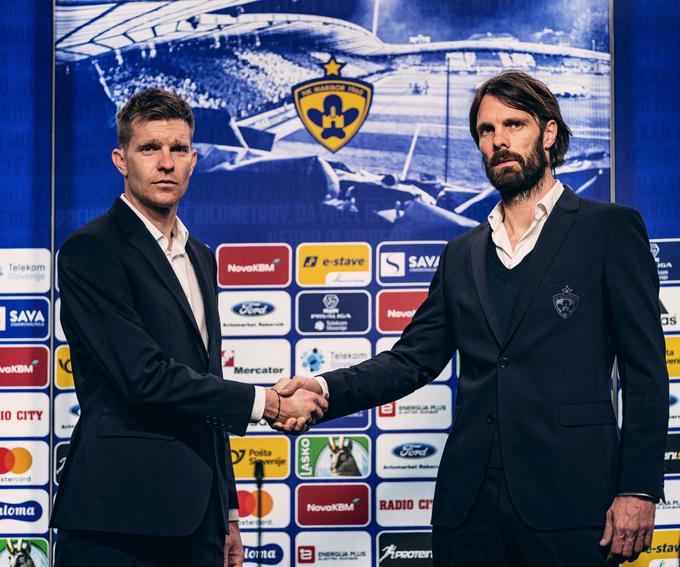 Simon Rožman in Marko Šuler sta vedno bolj zadovoljna z razpletom poletnega prestopnega roka. | Foto: NK Maribor