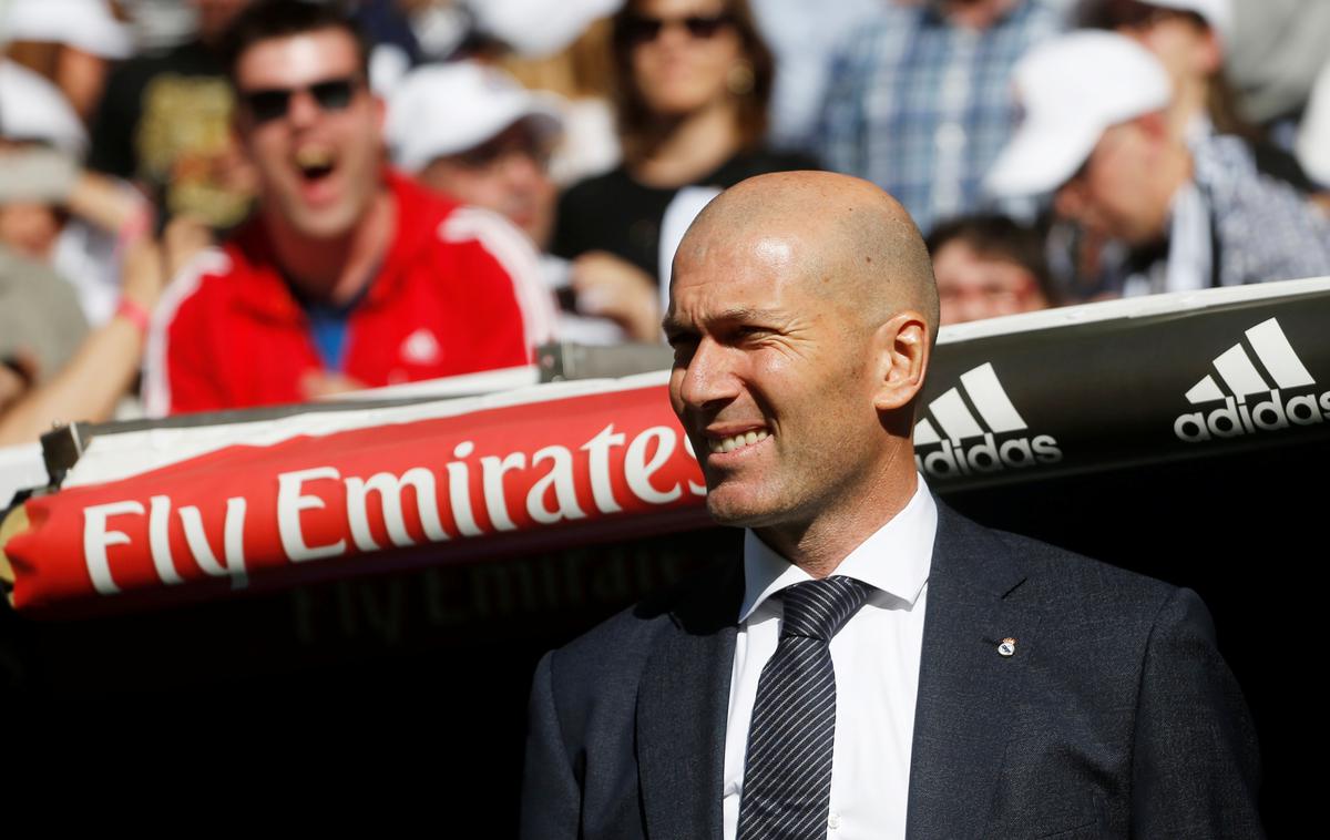 Zinedine Zidane | Trener Reala Zinedine Zidane je lahko z dozdajšnjim potekom prestopnega roka več kot zadovoljen, a ima še vsaj dve skriti želji. | Foto Reuters