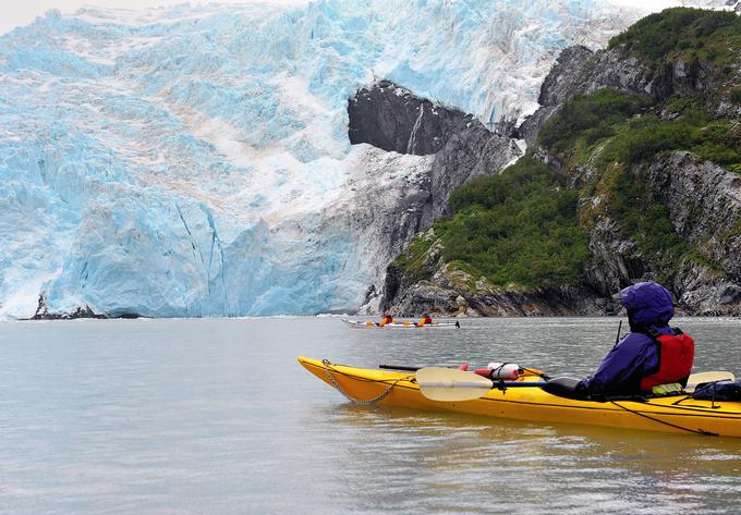 Raziskovanje Aljaske v kajaku. | Foto: Getty Images