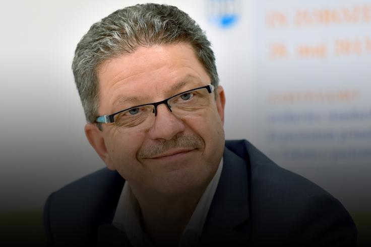 Konrad Kuštrin, sindikat V Fidesu, ki ga vodi Konrad Kuštrin, so z odločitvijo vlade zadovoljni. | Foto: STA ,