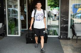 Slovenska košarkarska reprezentanca - odhod v Litvo