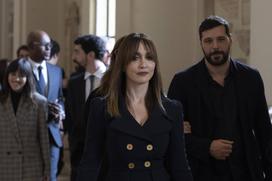 Sprejem filmskih zvezdnikov pri papežu Leonu XVI. v Vatikanu