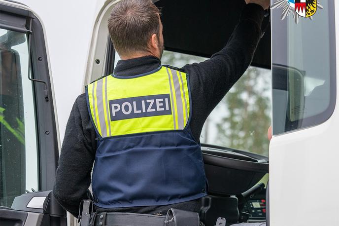 policija tovornjak | Foto Polizei Mittelfranken