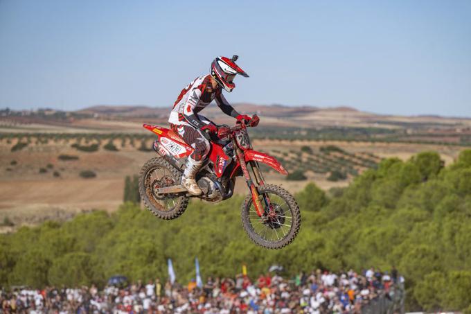 Tim Gajser je bil lani v Cozrju drugi in je tako prvenstvo končal na drugem mestu, kot svetovni podprvak. | Foto: Honda Racing/ShotbyBavo