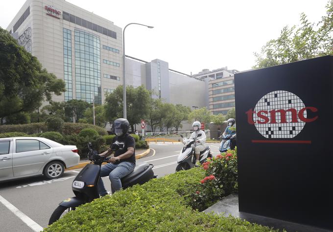 Sedež podjetja TSMC v tajvanskem mestu Hsinču | Foto: AP / Guliverimage